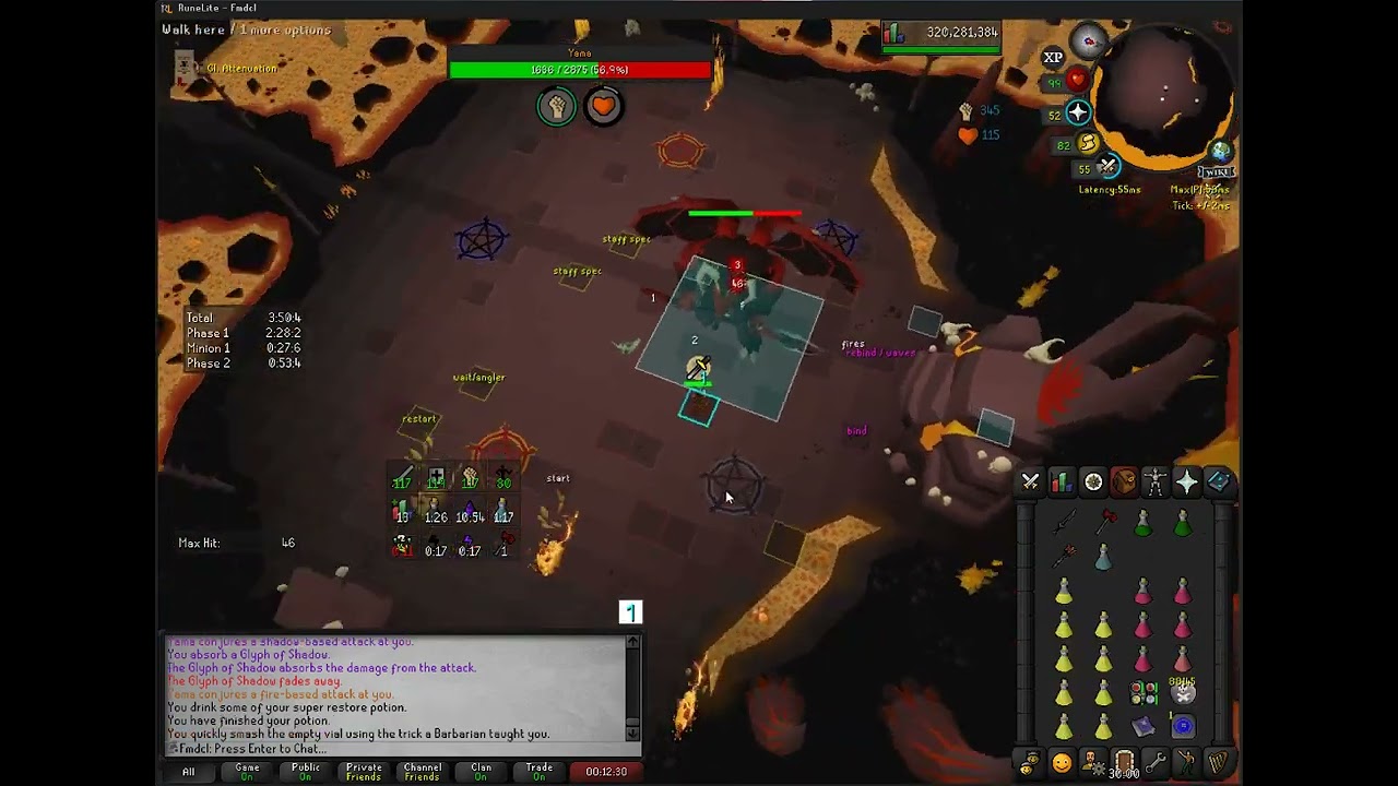 ironman glyphic attenuation with a chainmace lol