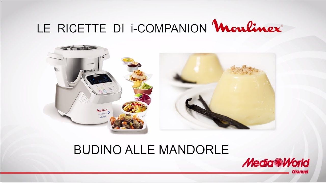 Ricette Moulinex i-Companion: budino alle mandorle