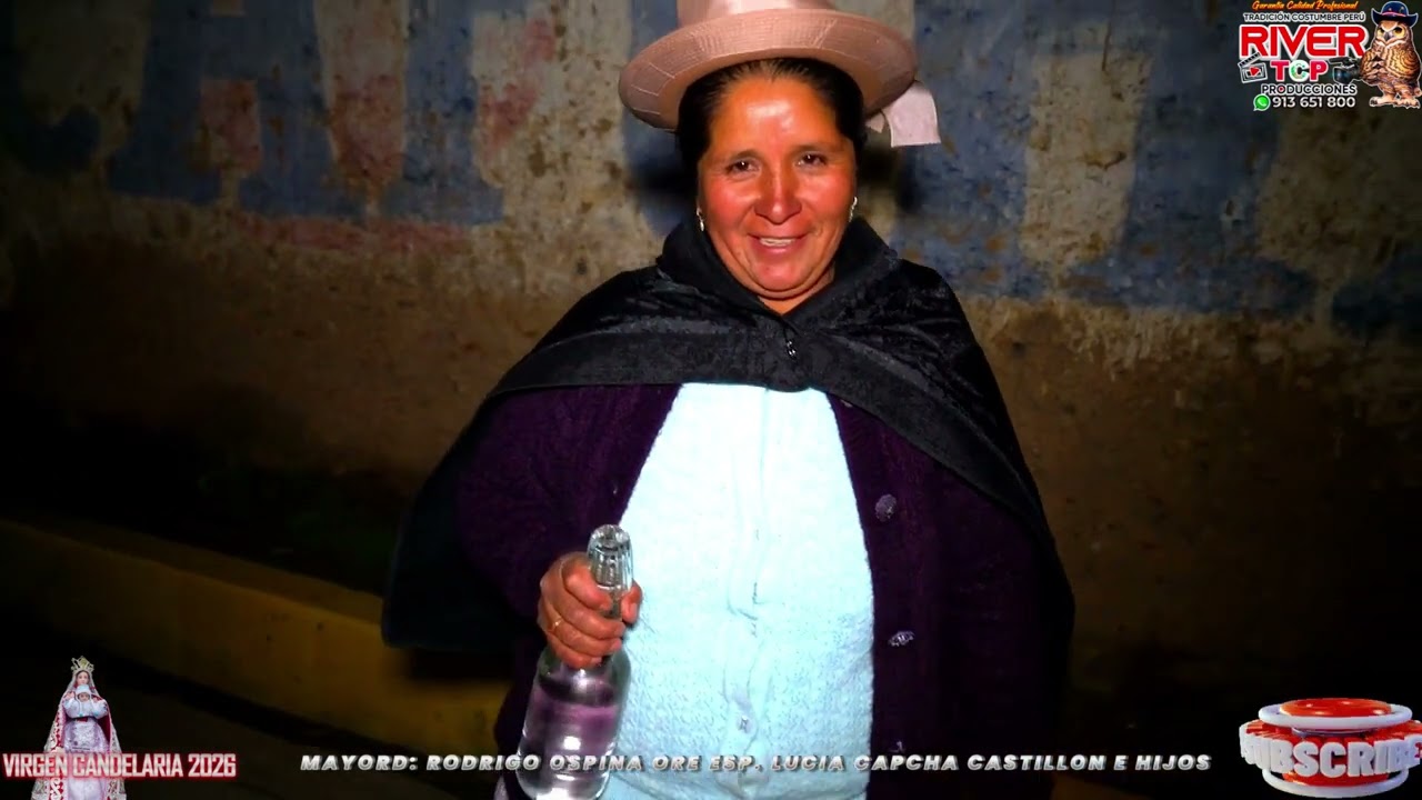 RODRIGO OSPINA// LUCIA CAPCHA// VIRGEN CANDELARIA 2026// VISPERA