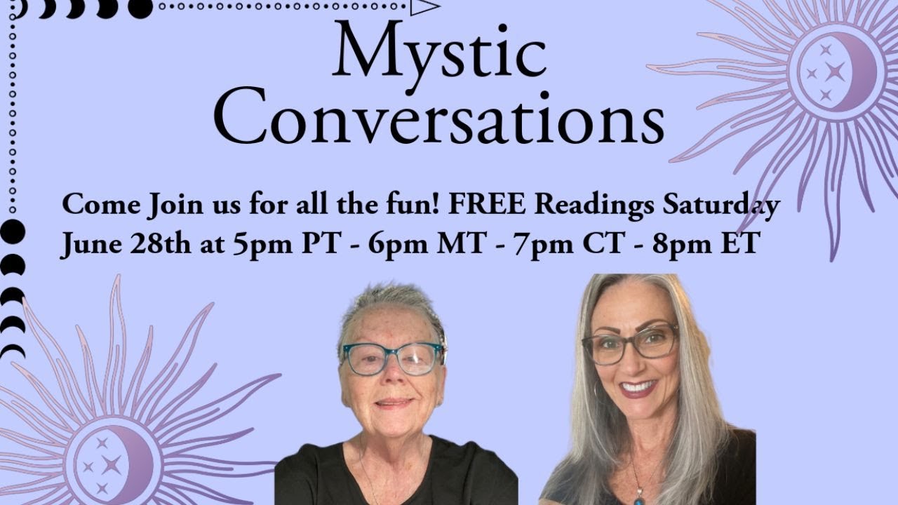MYSTIC CONVERSATIONS WITH LINDA! MARCH 7TH 5pm PT 6pm MT & 8pm ET