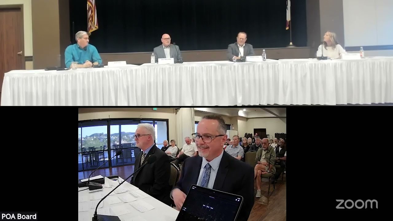 April 7, 2025 | Canyon Lake POA Meet the Candidates Forum