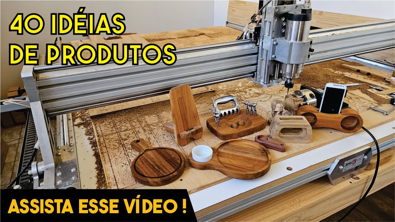 40 Produtos de Madeira para Fabricar com sua CNC Router