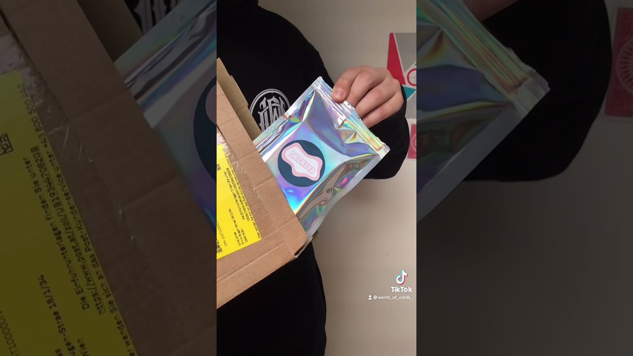 Unboxing extremely rare mystery decks!   #shorts