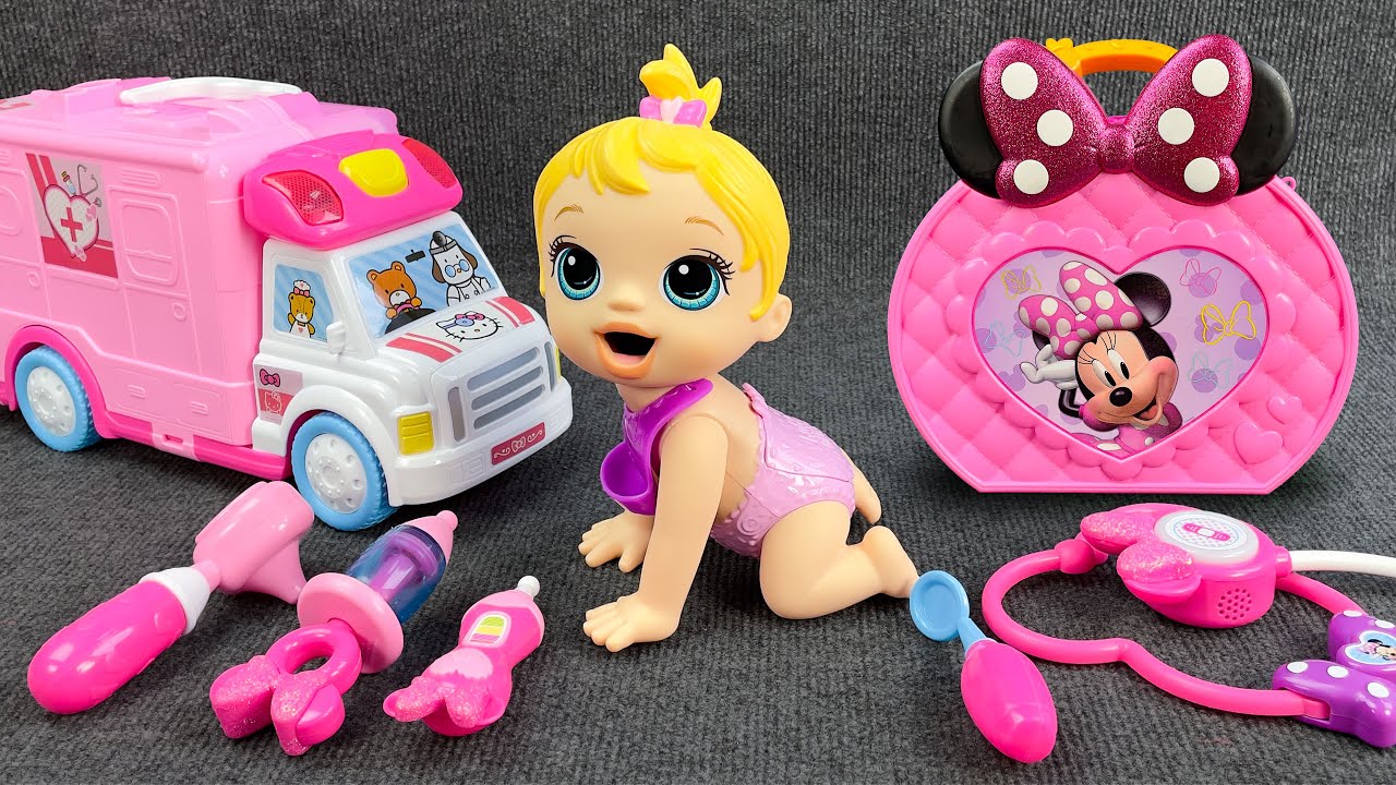 toy asmr Satisfying Unboxing Baby Alive Doctor Toys & Feeding Playset Unboxing Toys Review