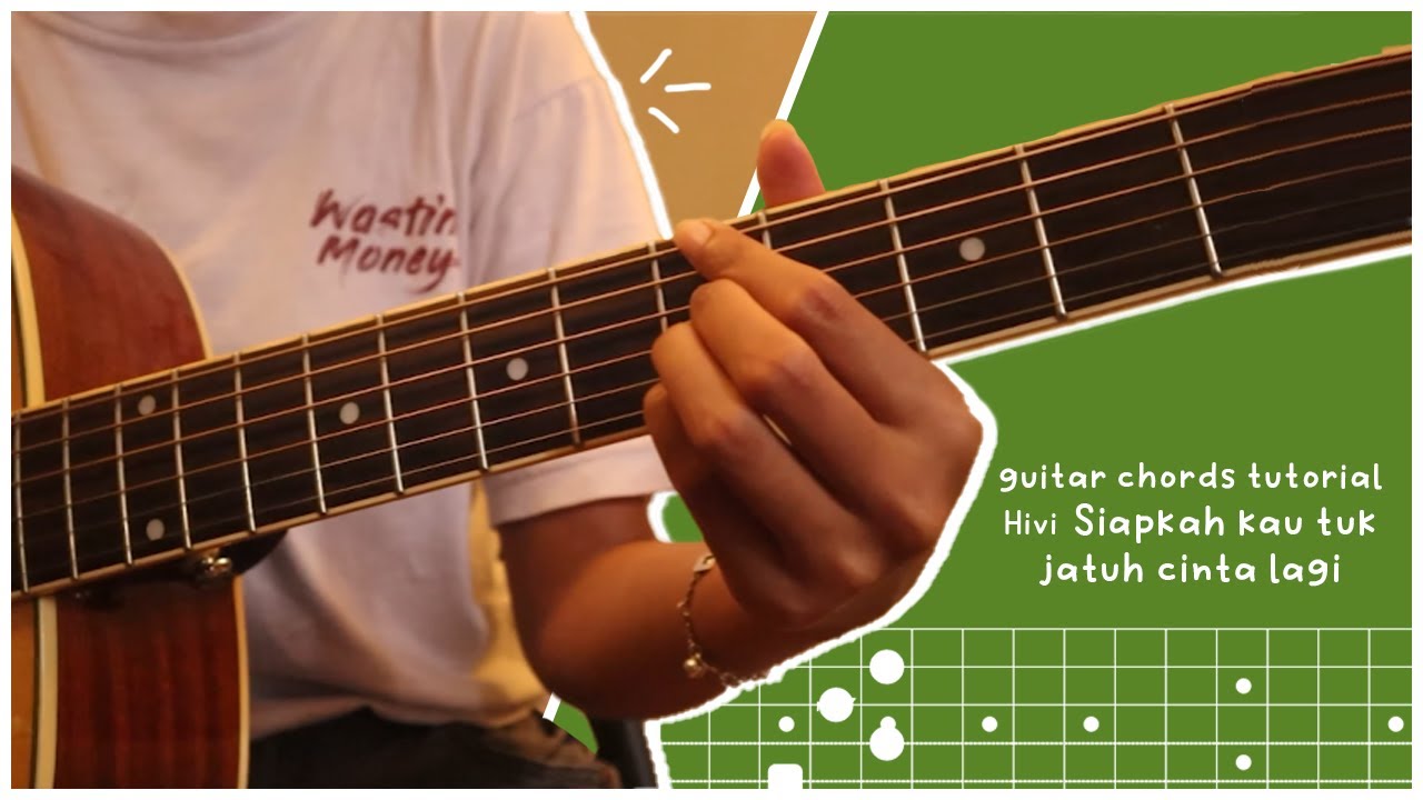 Hivi - Siapkah kau tuk jatuh cinta lagi (Original guitar chord tutorial)