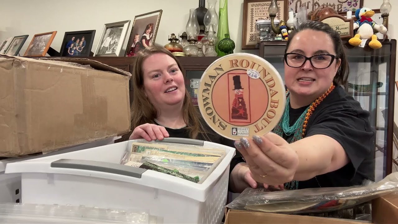Flosstube ~ Cross Stitch Store Buyout ~ Kit unboxing ~ With Ardith Design ~ Midwifery Announcement!