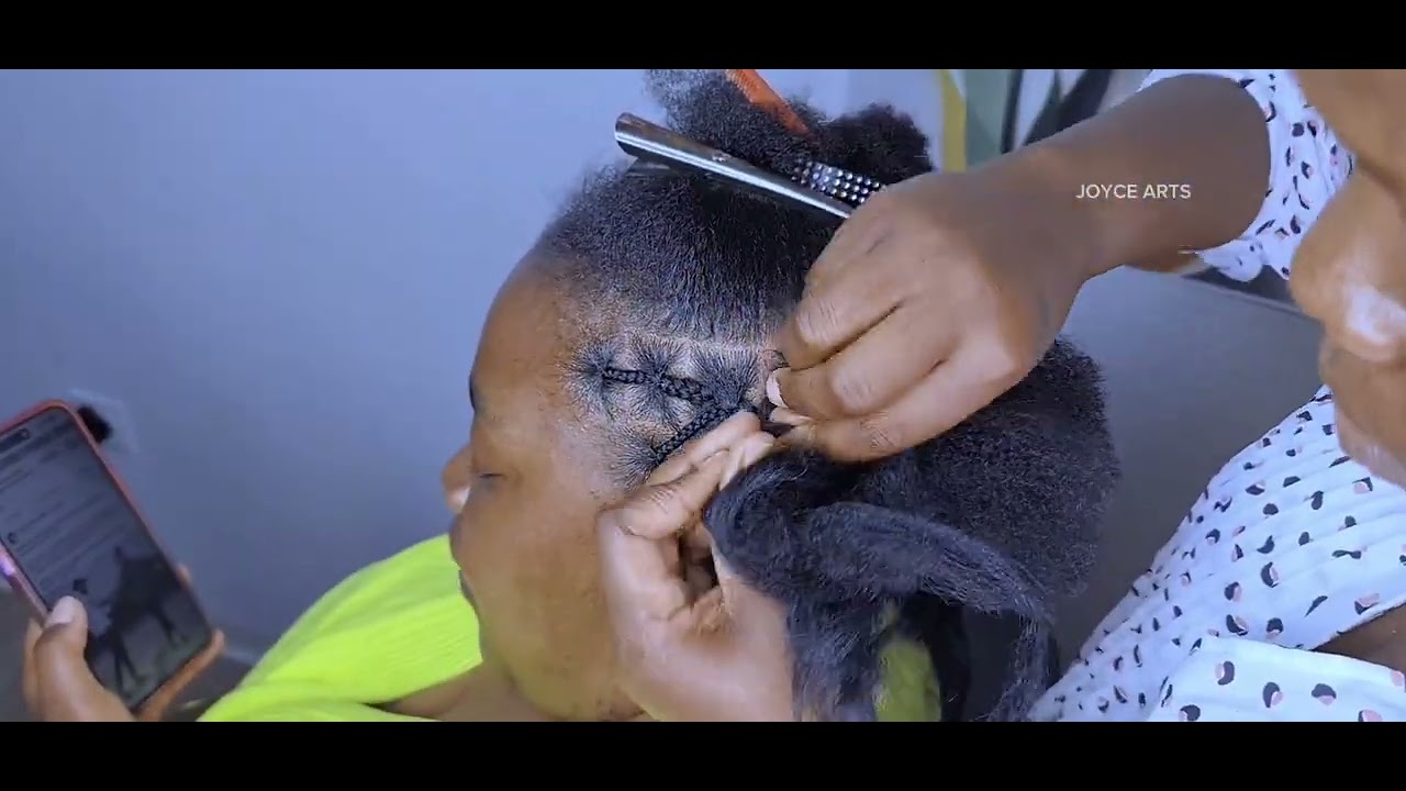 simple Styling with KAMATANA CORNROWS