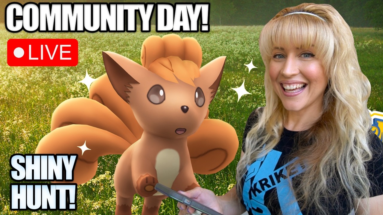 Pokémon GO Community Day 🔴 LIVE! • Vulpix & Alolan Vulpix