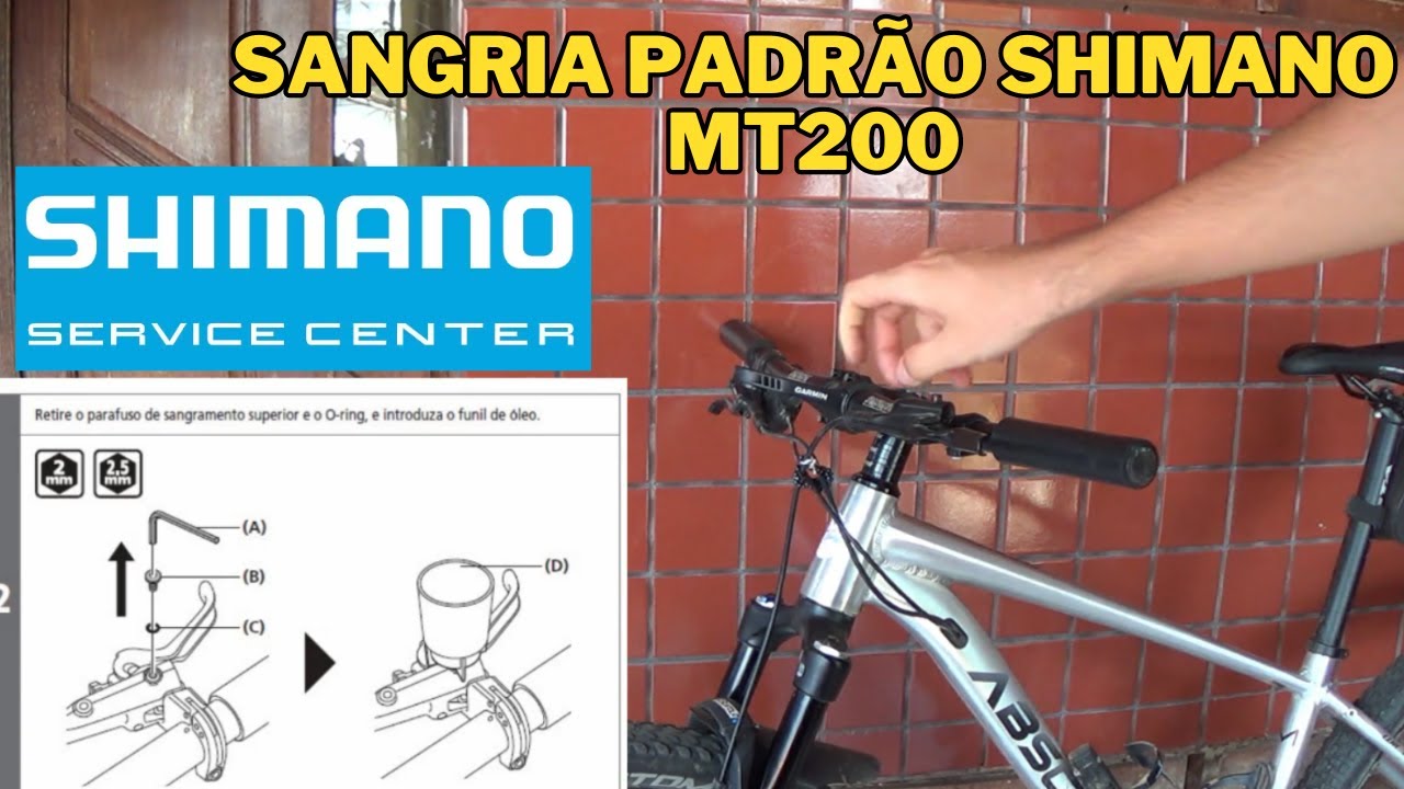 SANGRIA PADRÃO SHIMANO MT 200