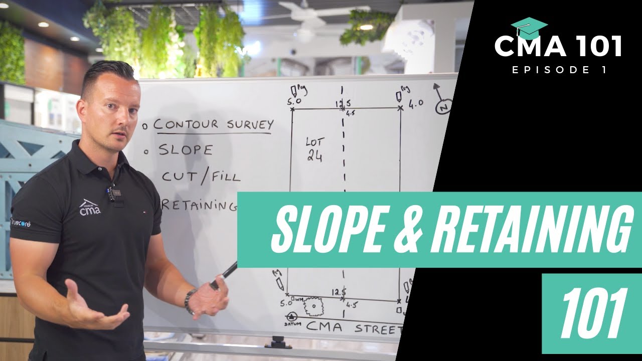 CMA 101 - Sloping Block & Retaining
