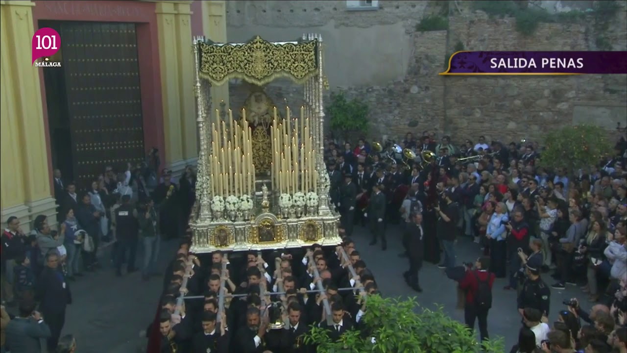 Semana Santa Málaga | Salida Virgen de las Penas | 101 Televisión