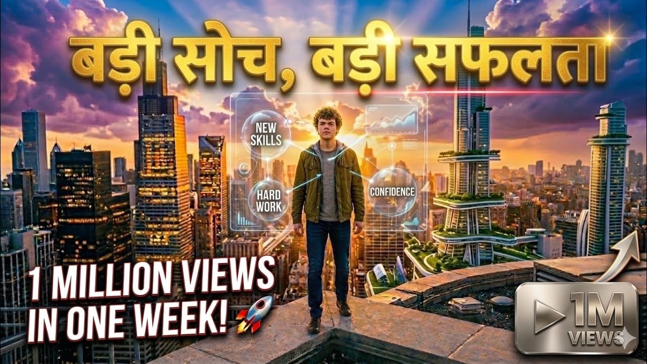 बड़ी सोच, बड़ी सफलता | Powerful Motivational Video | Life Changing Motivation