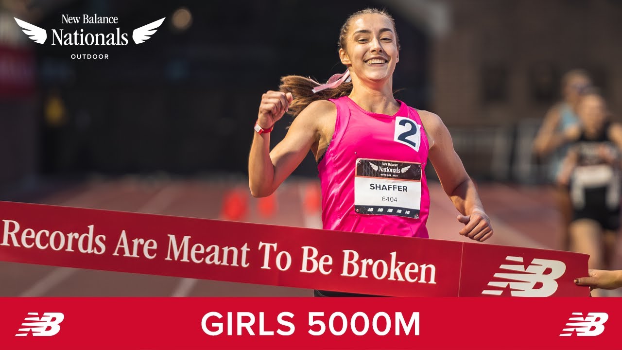 Girls 5000m Championship - New Balance Nationals Outdoor 2023