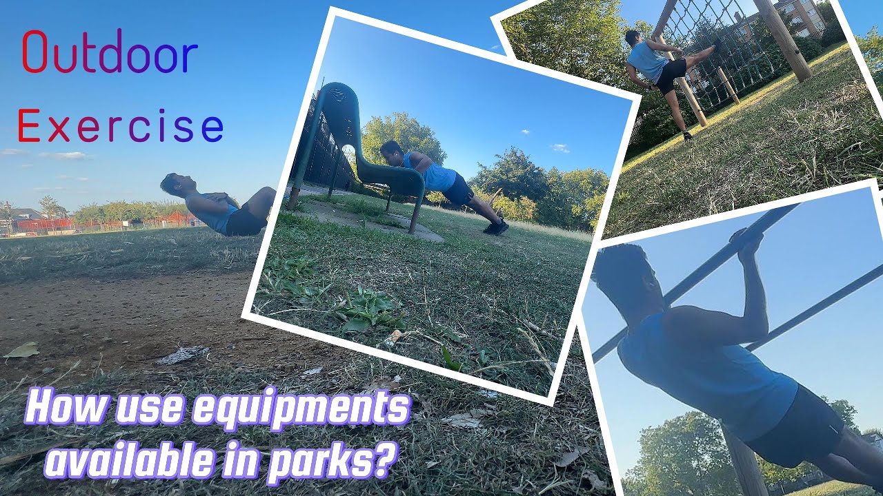 Full Body Workout Using Free Park Equipment | UK Outdoor Workout | Nepali Student in London | UK