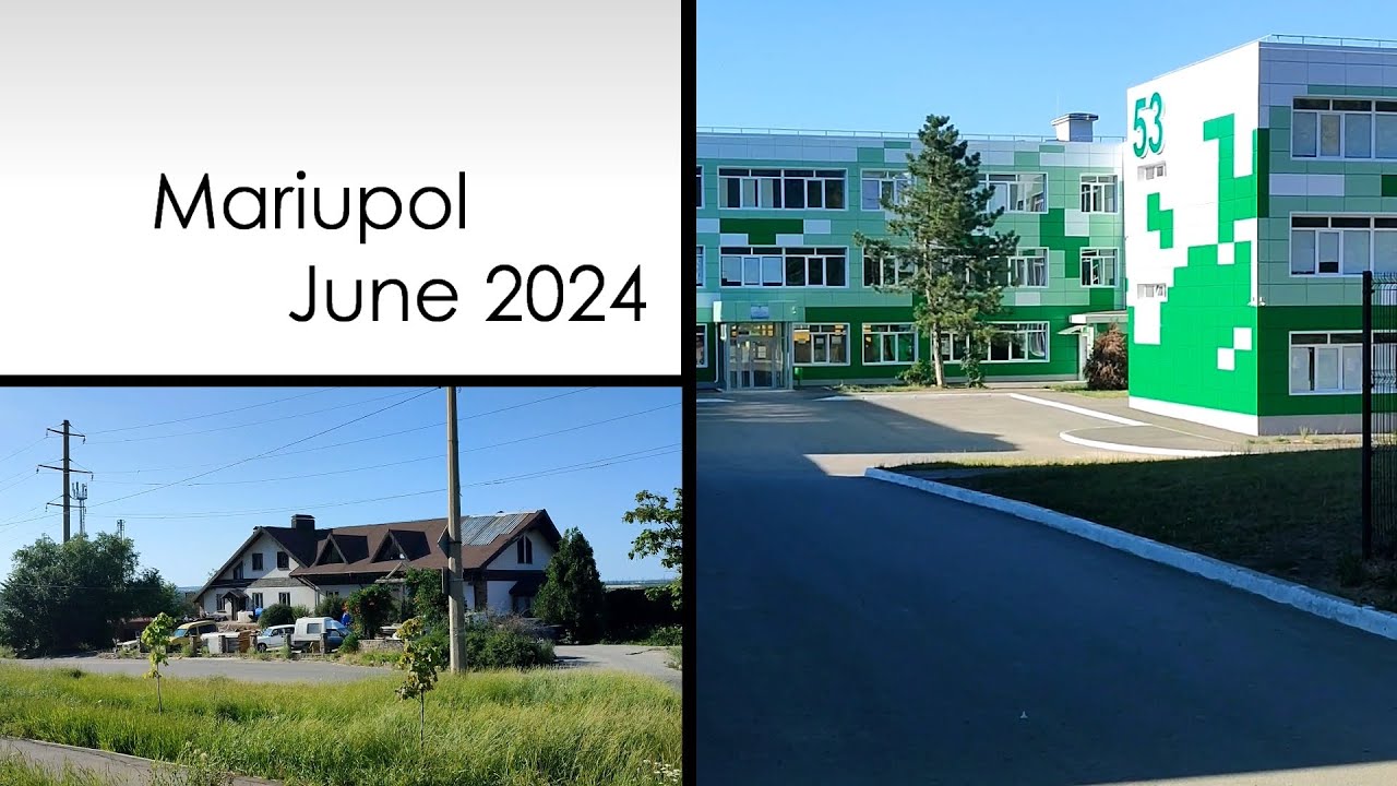 Мариуполь. Июнь 2024. 23 мкр, Гранитная, Урицкого. Mariupol. June 2024