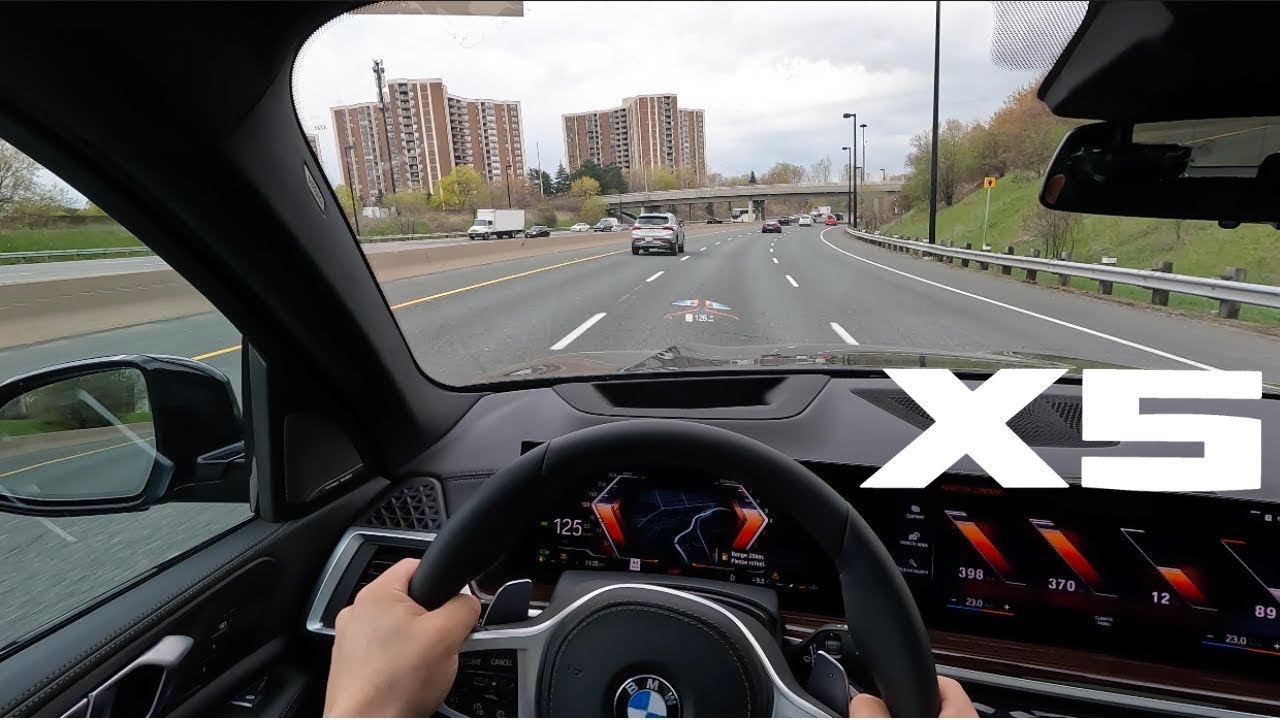 Впечатления от вождения BMW X5 40i M Sport LCI 2024 года!