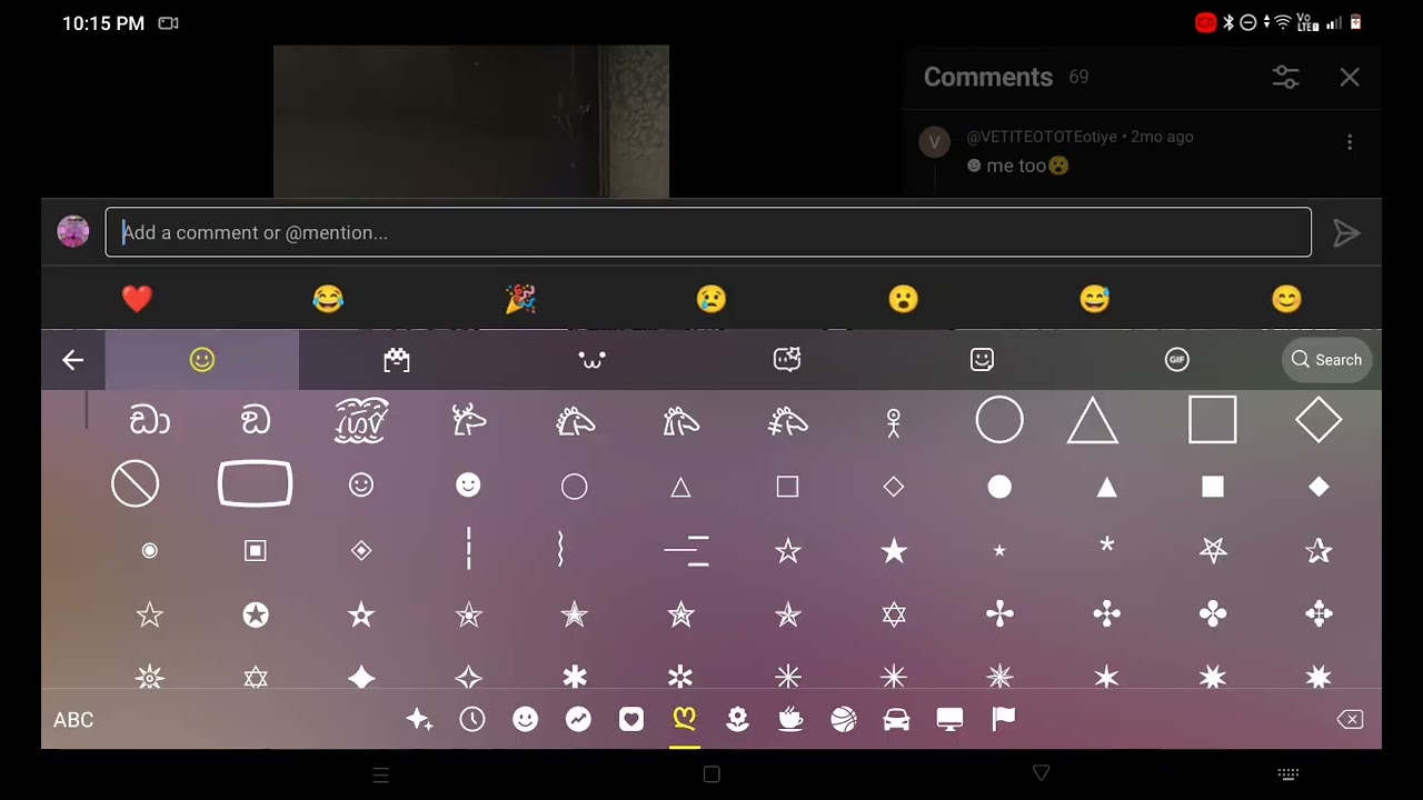 Lost media emojis