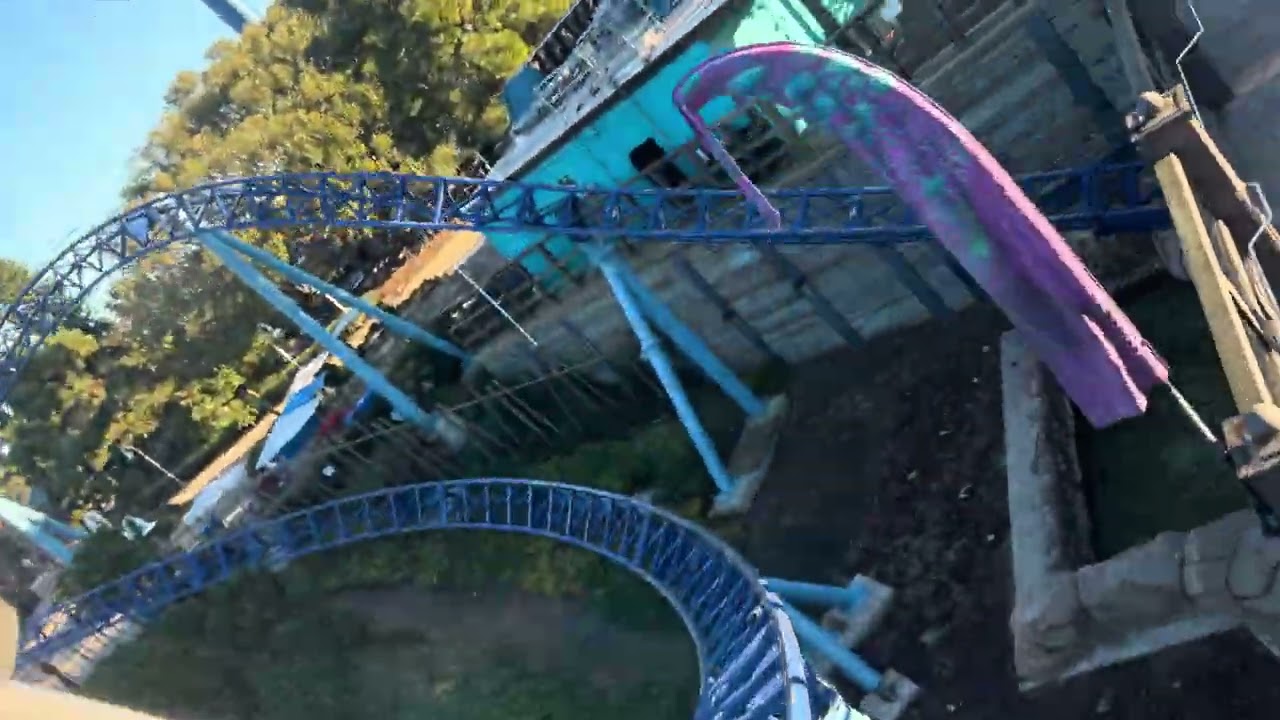 Manta sea world San Diego pov front seat 