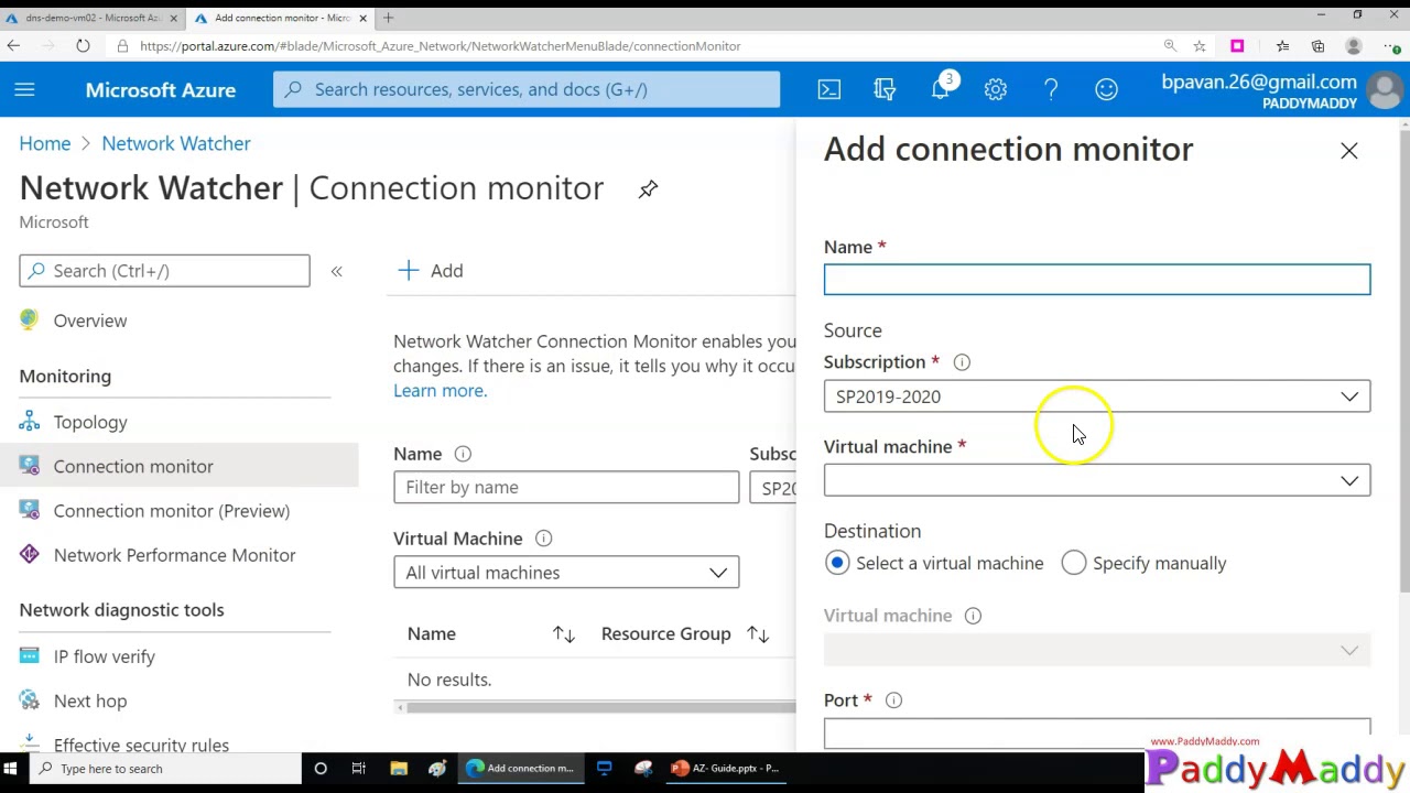 Полная демонстрация и обзор Azure Network Watcher