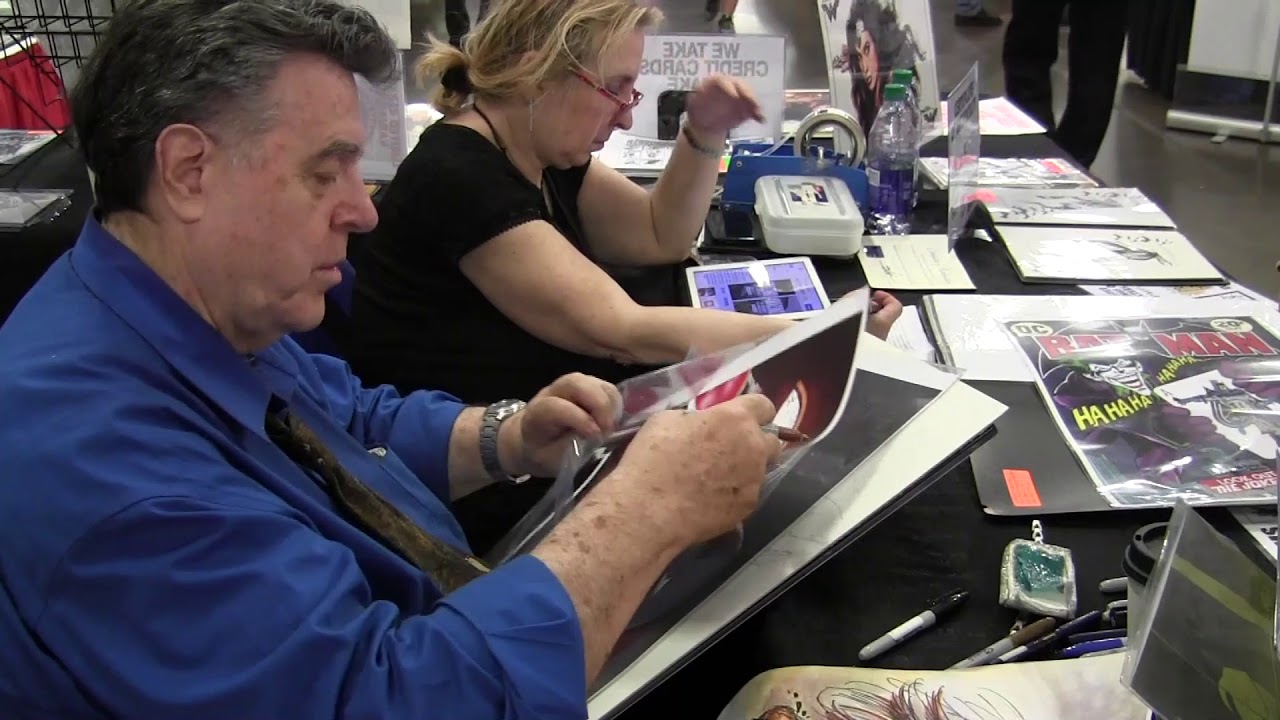 Neal Adams signing at London Comic Con 2017