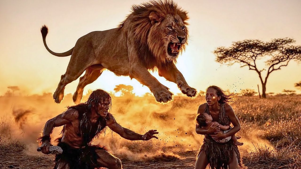 Life 2 Million Years Ago: A Lion’s Threat That Shaped Our Minds