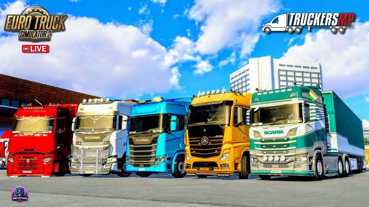 🔴 ETS2 Live | TruckersMP Live | Euro Truck Simulator 2 Multiplayer LIVE | ETS2 Gameplay