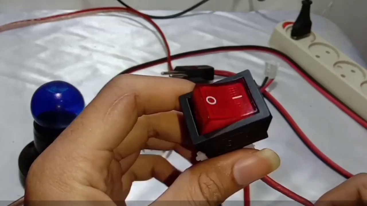 How to wire 4 pin switch, illuminated 4 pin switch