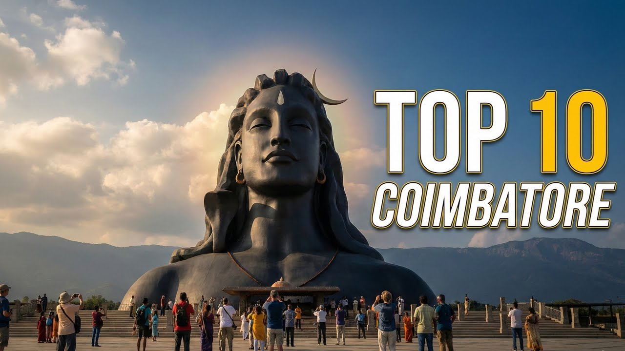 Top 10 Tourist Places in Coimbatore | Coimbatore Travel Guide 2025 | India-English 