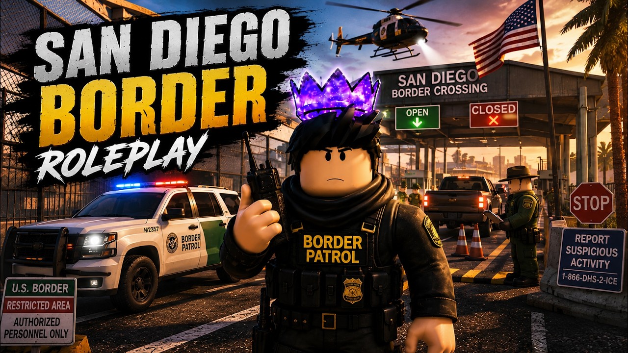 🚨 Я ПРОРВАВСЯ ЧЕРЕЗ КОРДОН У США! 😱 | San Diego Border Roleplay | 🍋Limon Roblox🍋