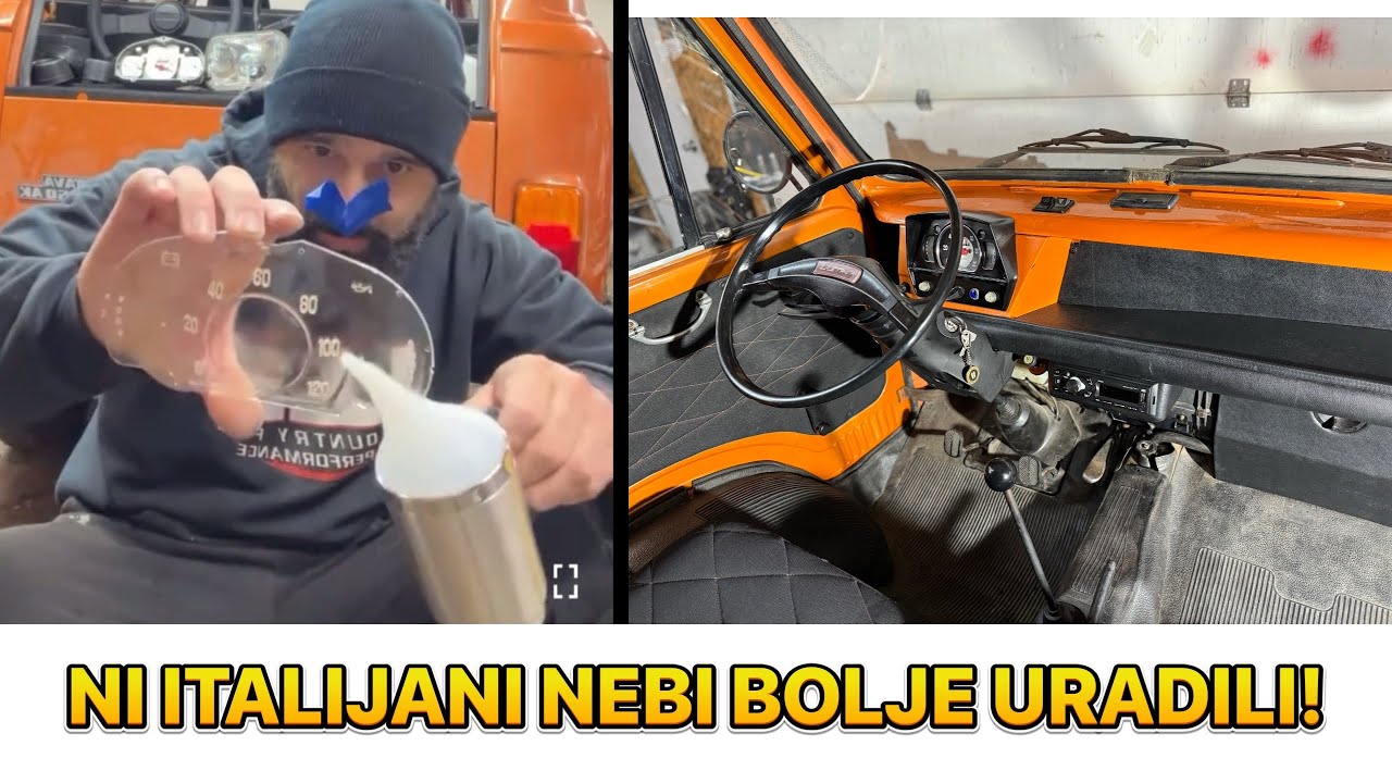 UNUTRASNJOST BOLJE NEGO ORIGINAL! ZASTAVA 850 KOMBI U AMERICI)