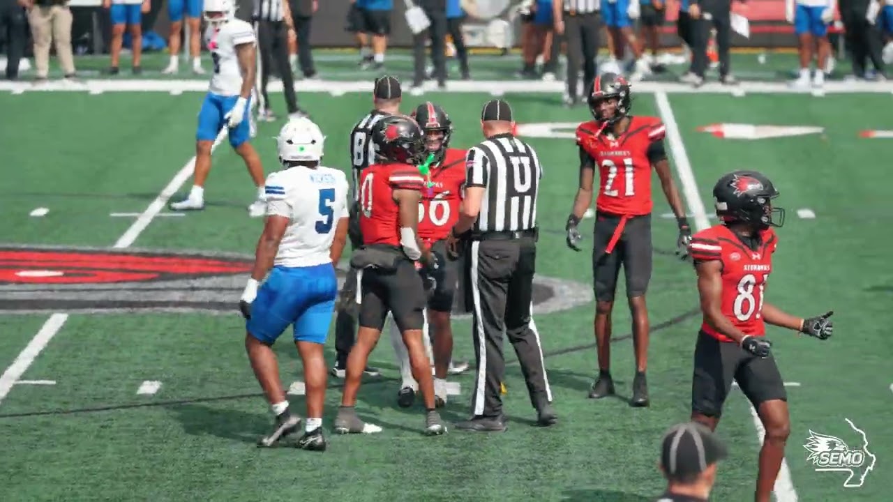 SEMO Redhawks FB v EIU Full Game Highlights (Homecoming 2025)