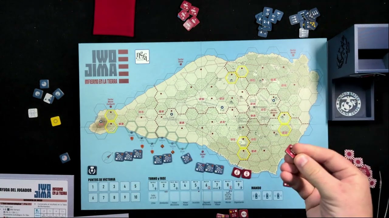 Iwo Jima: Infierno en la Tierra - Parte 2 - Componentes y preparación