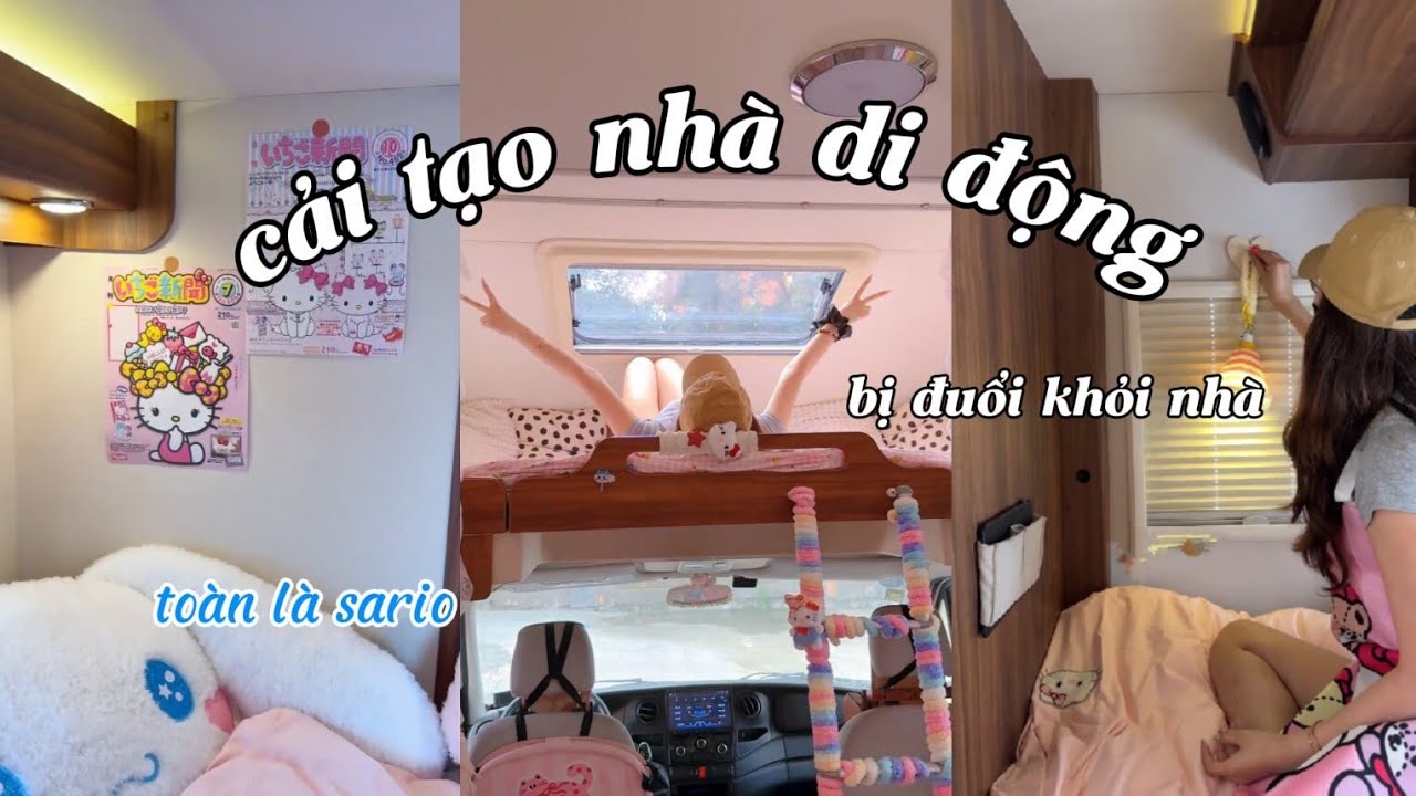 Cải tạo nhà di động | Tôi thi trượt bị nên đuổi khỏi nhà #caitao #sario #anthanchithuat #moi #new