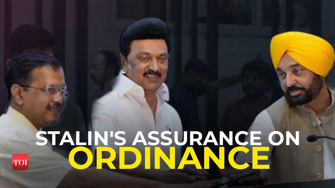 Tamil Nadu CM MK Stalin assures complete backing to Arvind Kejriwal in his opposition against Centre