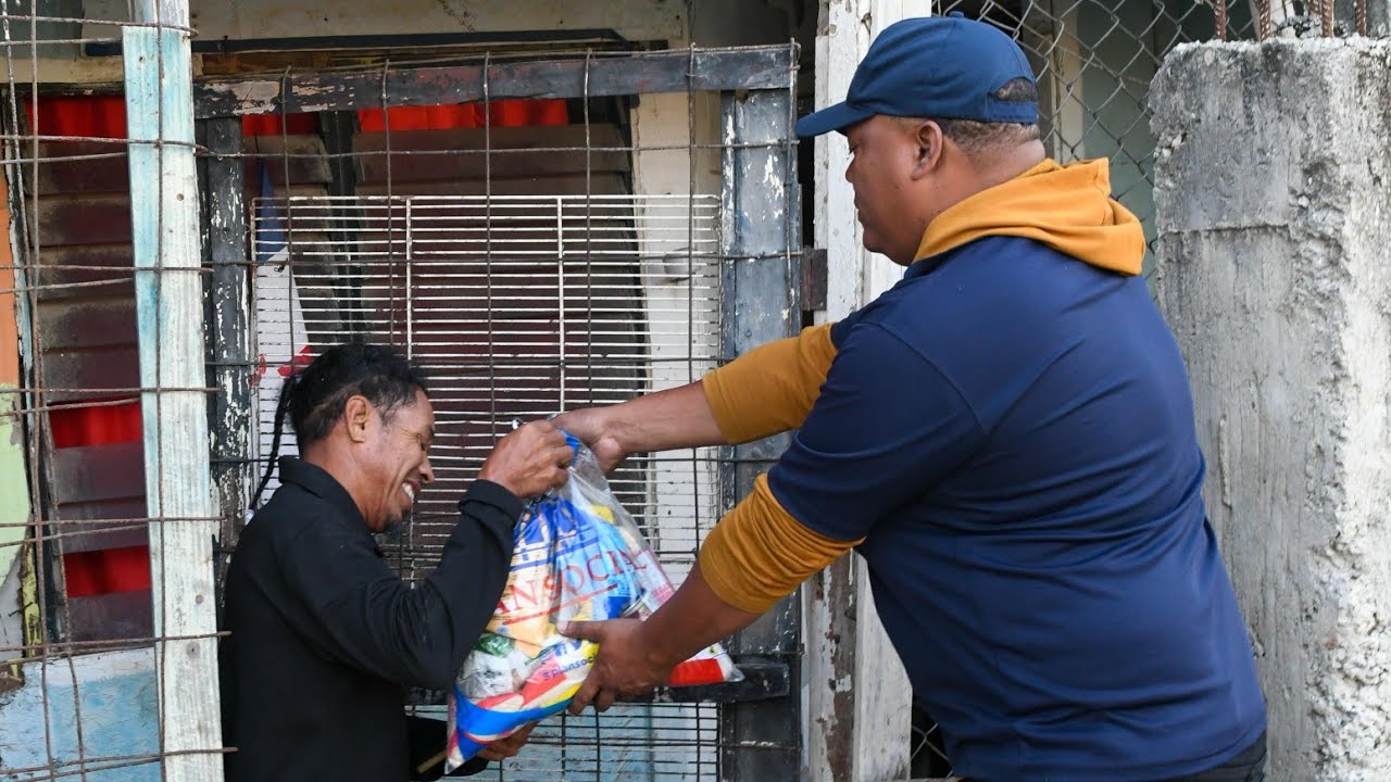 Entrega de raciones crudas en el sector Villa liberación #Dasac
