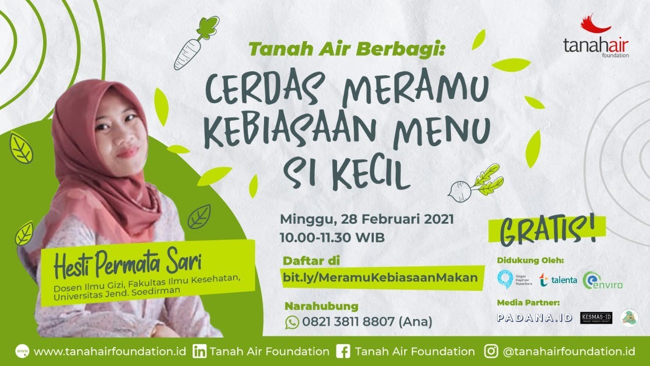 Tanah Air Berbagi: Meramu Kebiasaan Menu Si Kecil