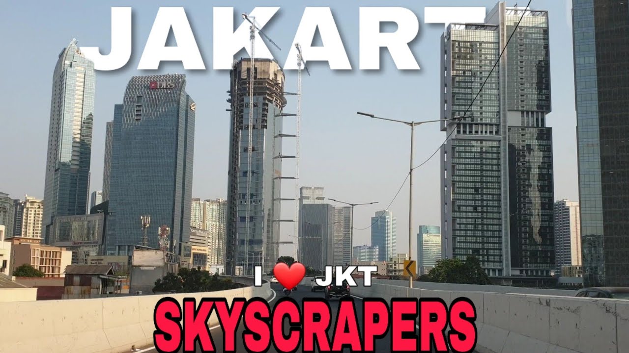 INDAHNYA GEDUNG-GEDUNG PENCAKAR LANGIT KOTA JAKARTA | KAWASAN MEGA KUNINGAN