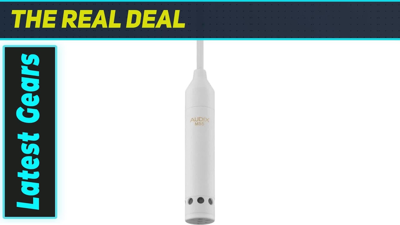 Audix M55: The Best Omnidirectional Ceiling Mic Solution!