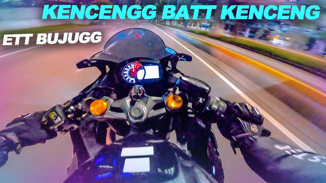 GASPOLL ZX25R JAM 3 MALEM SEPI BGT Topspeed?? FlyBy??