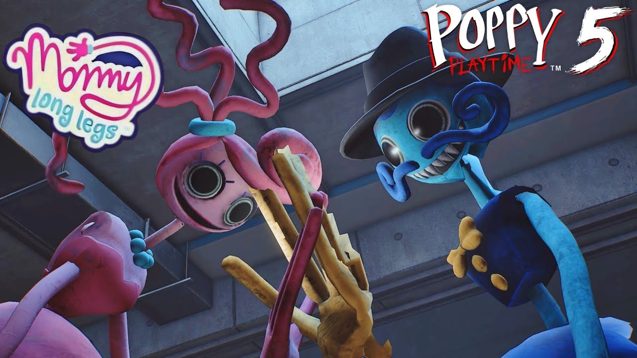 Mommy LongLegs meets Daddy LongLegs all scenes in Poppy Playtime 5 Update