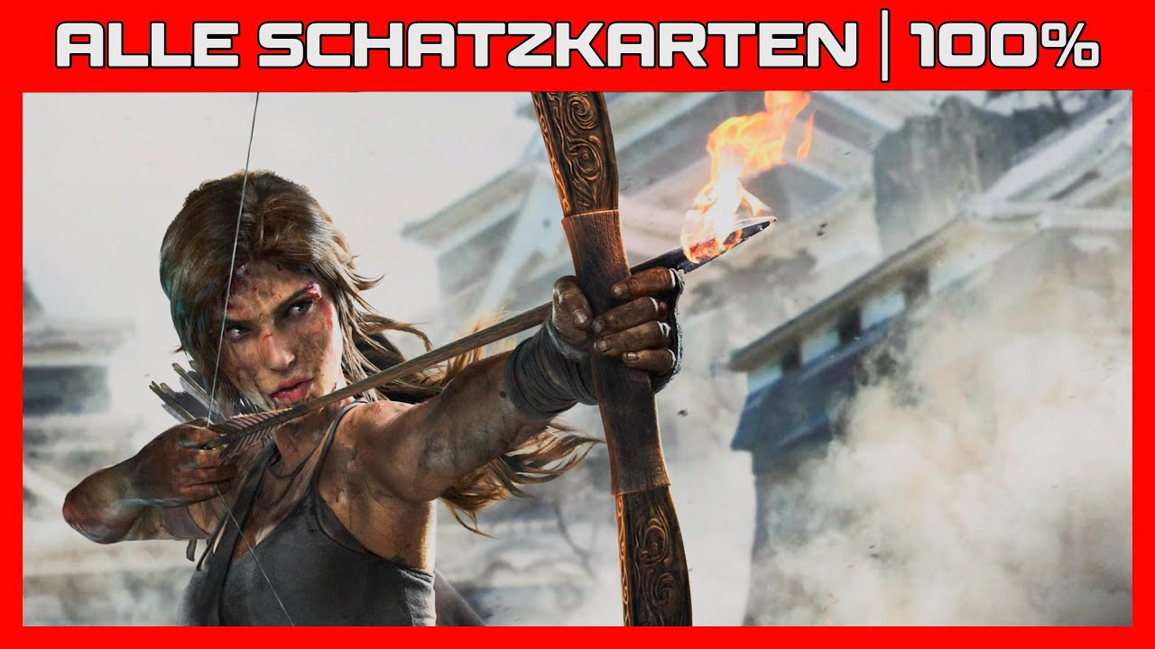 TOMB RAIDER DEFINITIVE EDITION | ALLE SCHATZKARTEN | 100%