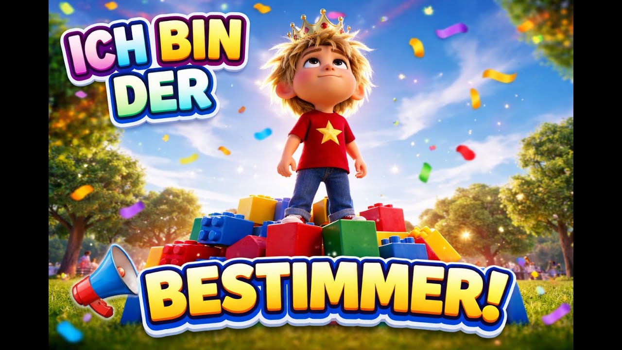 Ich bin der Bestimmer | Lustiges Kinderlied über Fantasie & Rollentausch