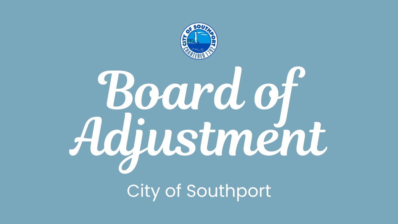 January 27, 2026 Board of Adjustment Regular Meeting