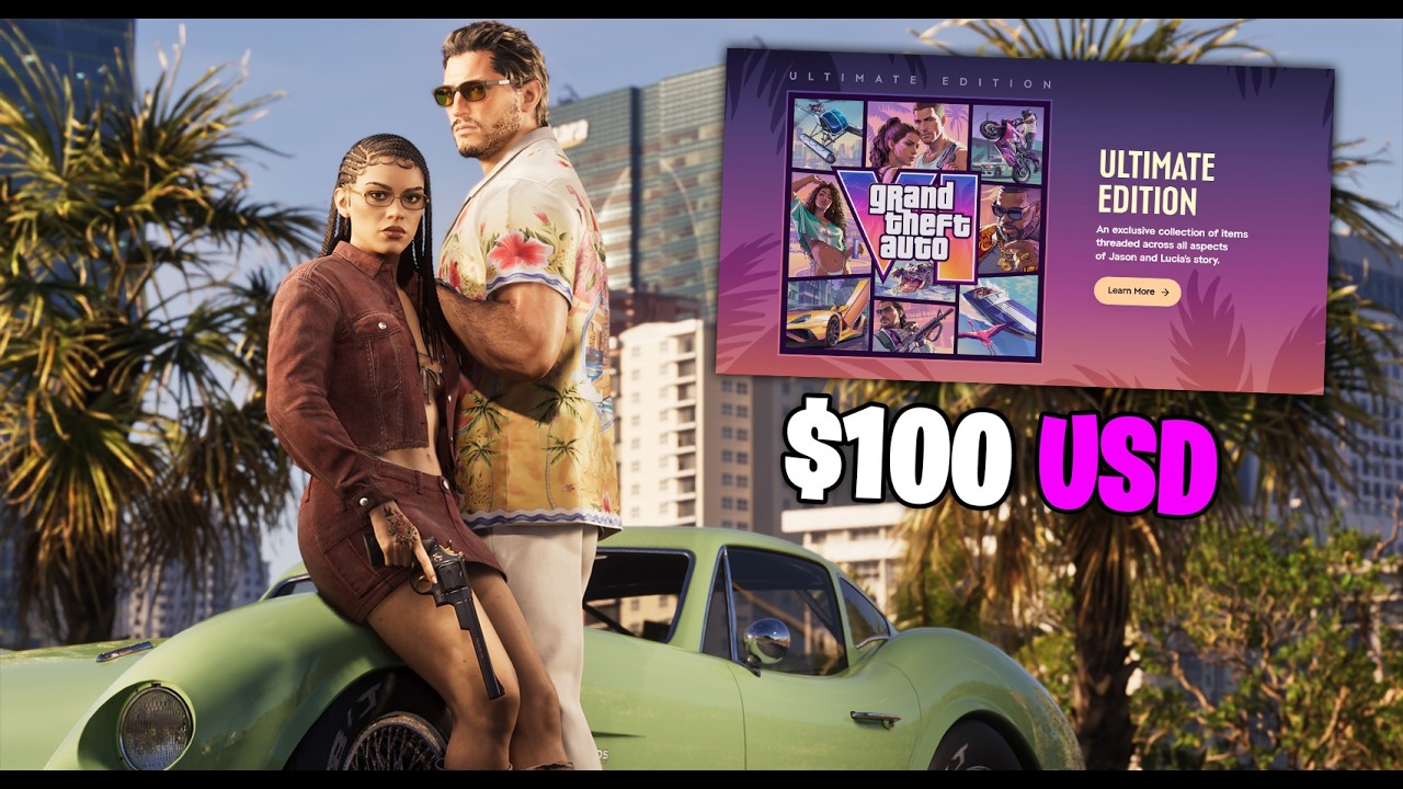 OFFICIAL: GTA 6 Pre-Orders Go Live at Midnight! $100 Ultimate Edition, New Screenshots & more