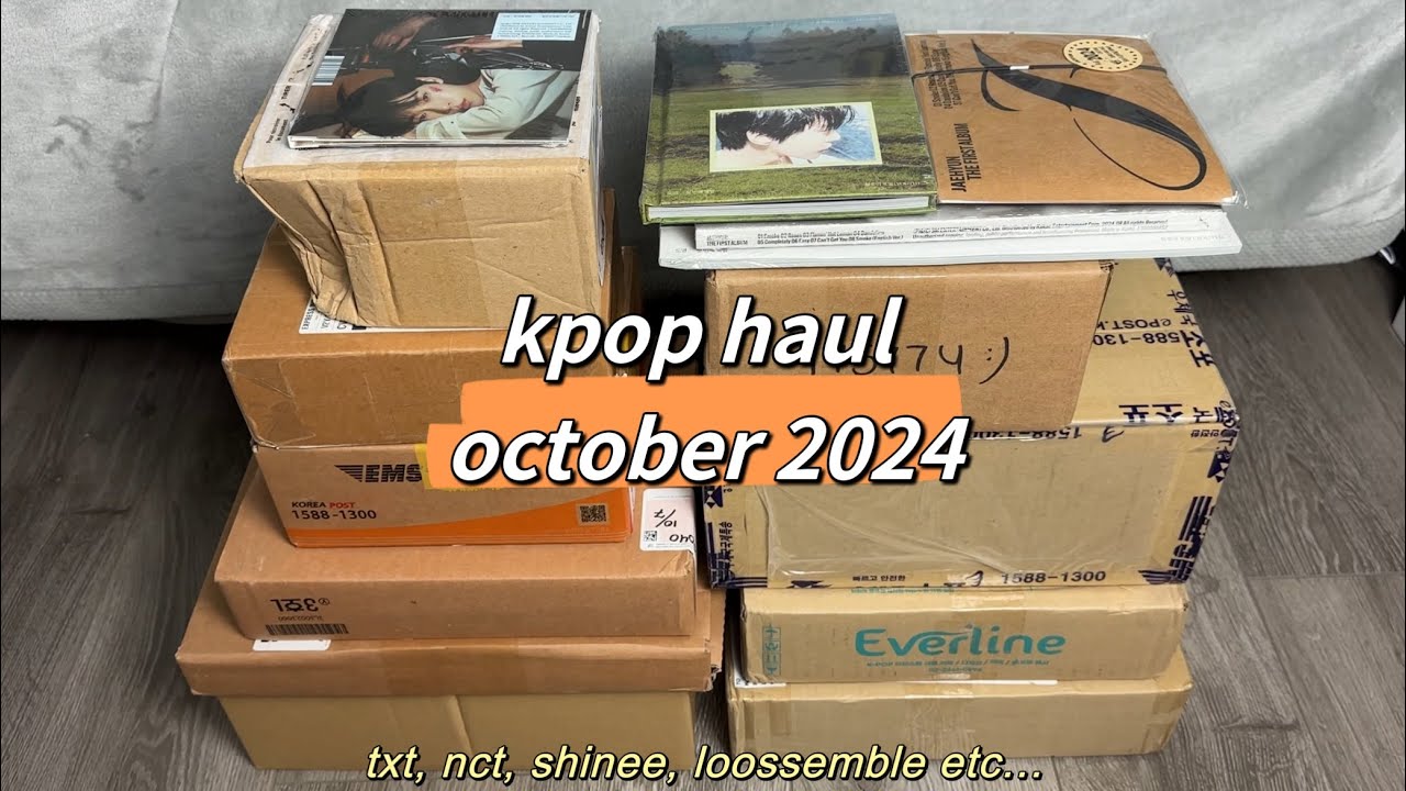 An INSANE Kpop Haul 😱 October 2024