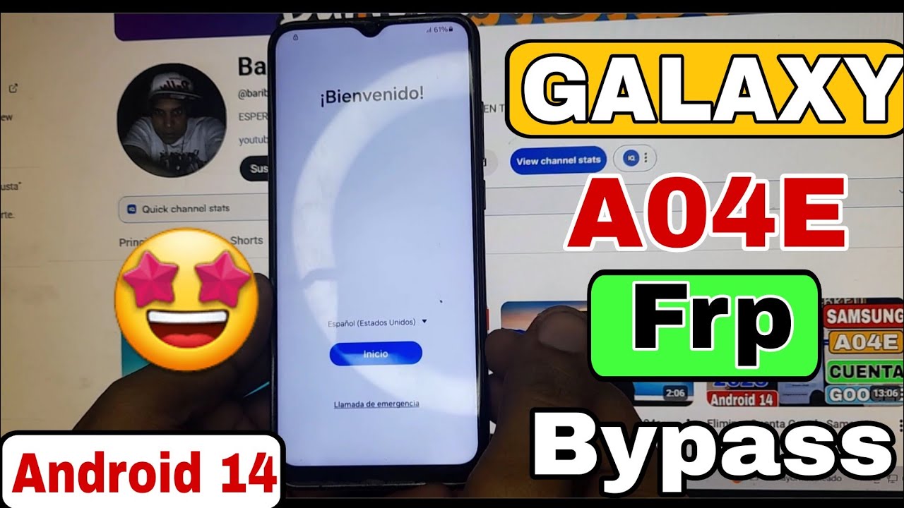 Nuevo Metodo | Samsung A04e Eliminar Cuenta Google Android 14 | Samsung a05, a03s Frp bypass 2026 🤗