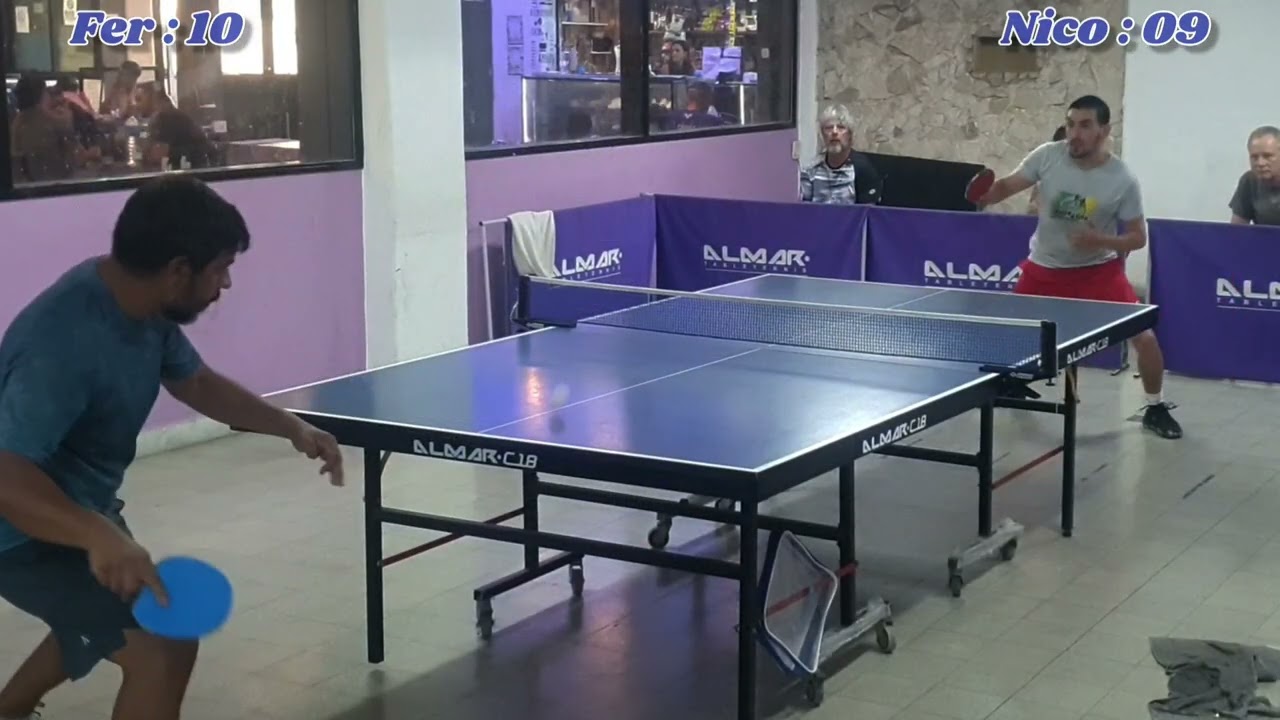 Fernando Gomez Vs Nicolas Lasry / Liga de equipo Interna en Defensores de Santos Lugares