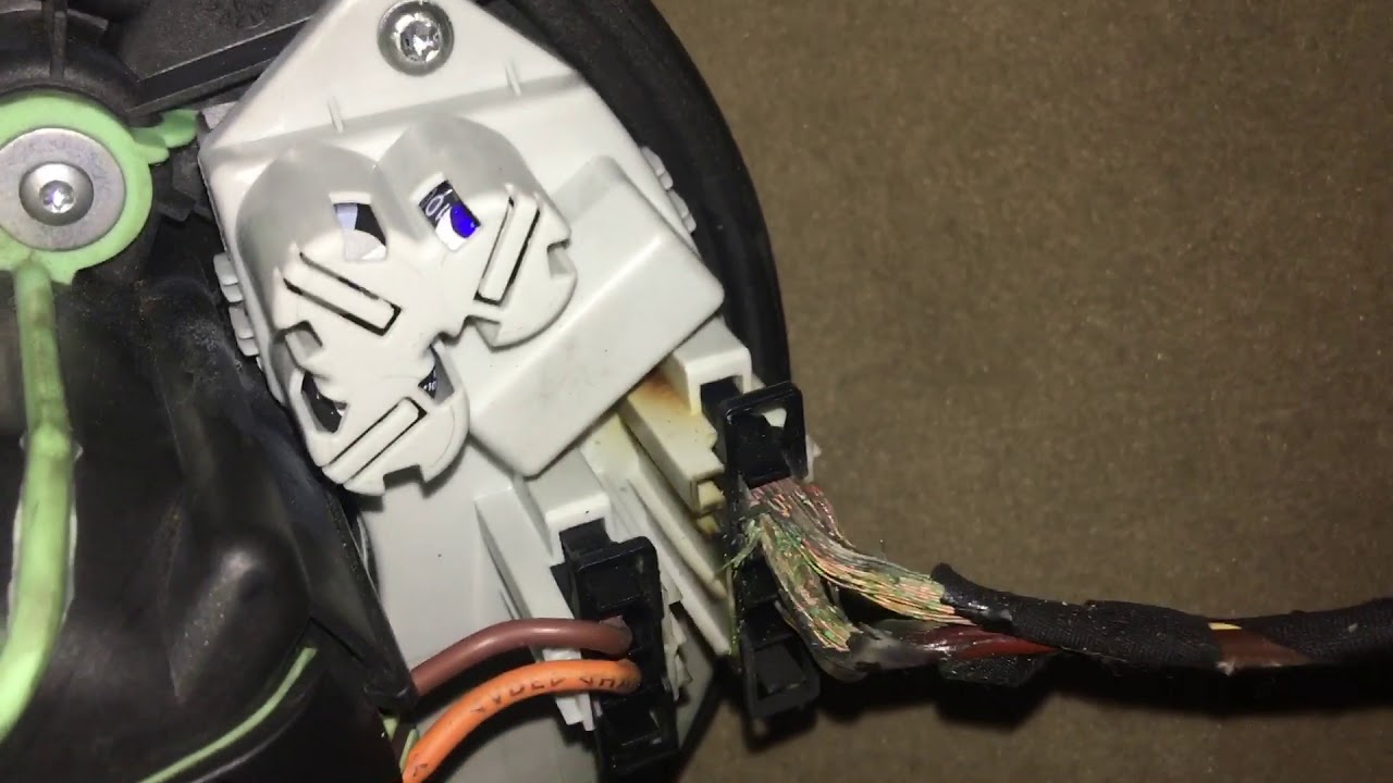 BMW E90 Blower Motor Wiring Recall Example of Melted Wiring FIRE DANGER!
