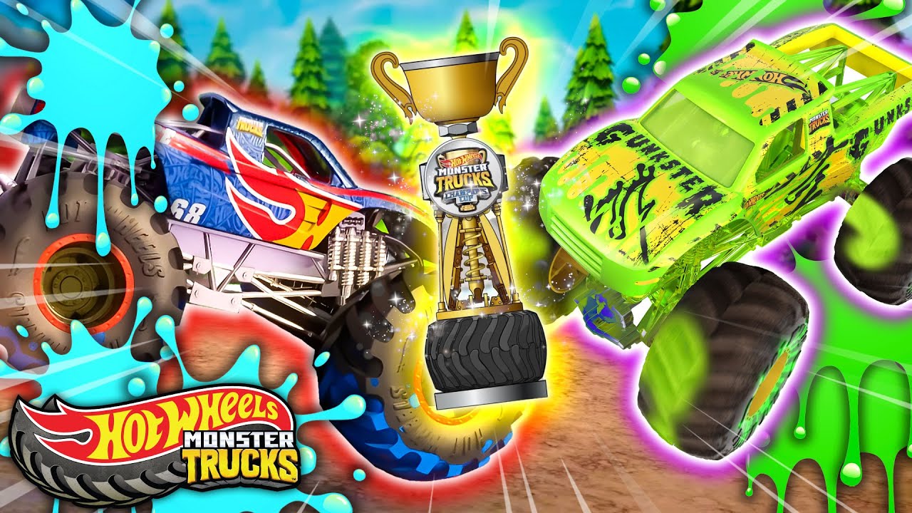 Hot Wheels Monster Trucks | The Ultimate Monster Truck Obstacle Course