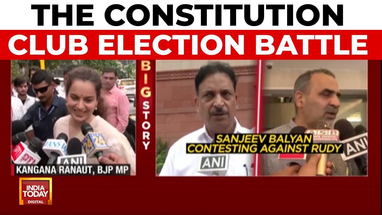 BJP Heavyweights Battle For Constitution Club: A Mini Lok Sabha Showdown In Delhi | India Today